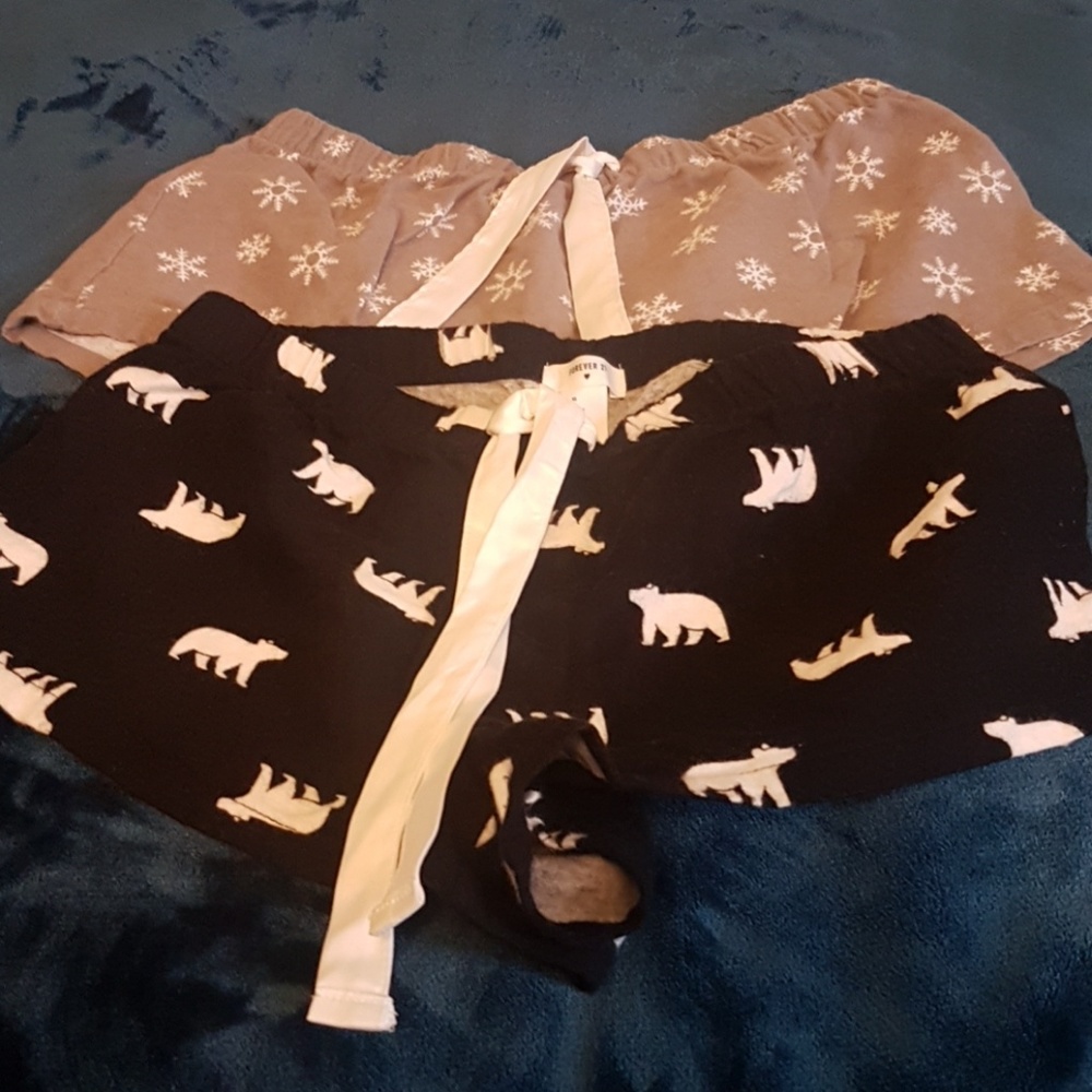 Pajama shorts